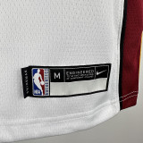 HEAT JAMES #6 White Kids Top Quality Hot Pressing NBA Jersey(V领童装)