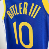 WARRIORS BUT LER III#10 Blue Top Quality Hot Pressing NBA Jersey(童装)