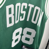 CELTICS QUETA #88 Green Top Quality Hot Pressing NBA Jersey(童装)