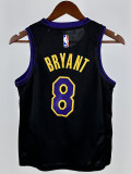 23/24 LAKERS BRYANT#8 Black City Kids Edition Top Quality Hot Pressing NBA Jersey(童装)
