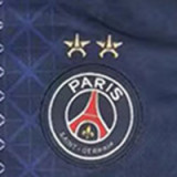 25/26 PSG Home (With embroidery Two stars)Fans Soccer Jersey(前带刺绣双星）