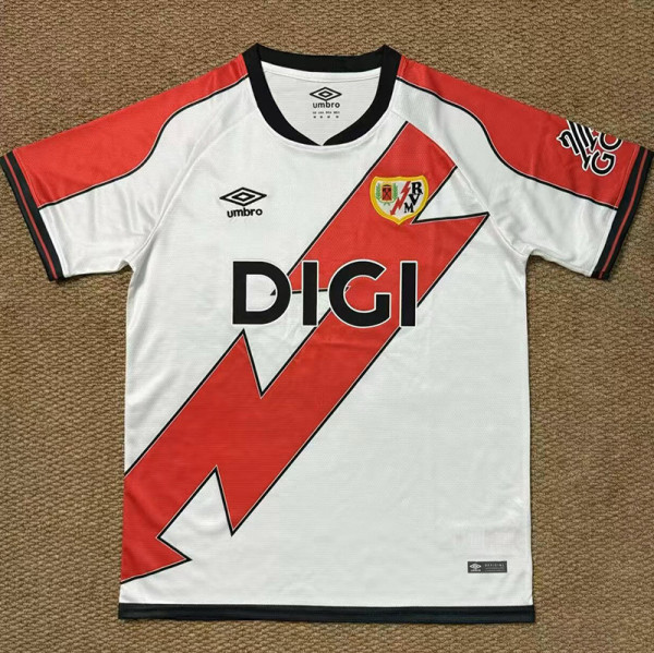 26/27 Rayo Vallecano Home Fans Soccer Jersey