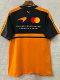 2026 McLaren Orange &Black Round Neck Racing Suit(圆领)