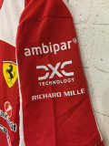 2026 Ferrari Red Round Neck Racing Suit(圆领)