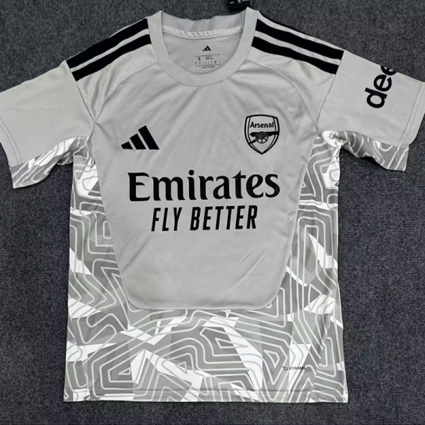 26/27 ARS Goalkeeper Silver Grey Fans Soccer Jersey