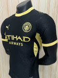 26/27 Man City Black Player Version Soccer Jersey