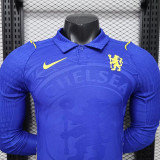 26/27 CHE Home Player Version Long Sleeve Soccer jersey
