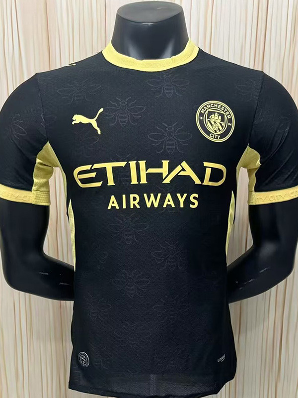 26/27 Man City Black Player Version Soccer Jersey