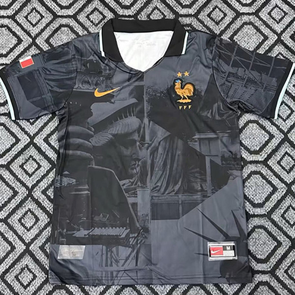 26/27 France Special Edition Black Fans Soccer Jersey