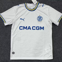 26/27 Marseille Home Fans Soccer Jersey