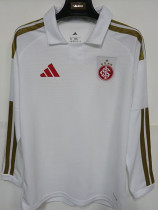 26/27 Internacional Away Long Sleeve Fans Soccer Jersey