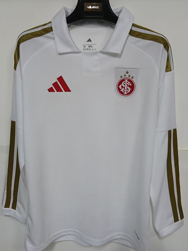 26/27 Internacional Away Long Sleeve Fans Soccer Jersey