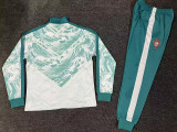 26/27 Portugal White Green Jacket Tracksuit