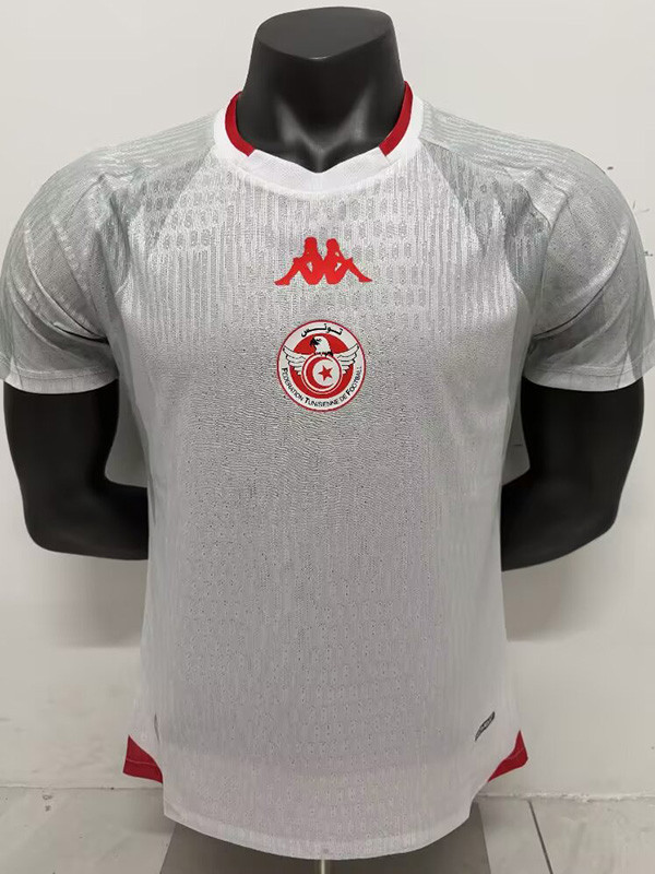 26/27 Tunisia Away Player Version Soccer Jersey