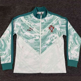 26/27 Portugal White Green Jacket Tracksuit