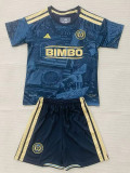 26/27 Philadelphia Union Home Kids Soccer Jersey