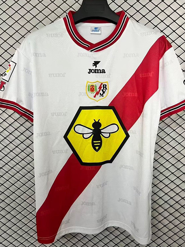 1999/2000 Rayo Vallecano Home Retro Soccer Jersey(带章)