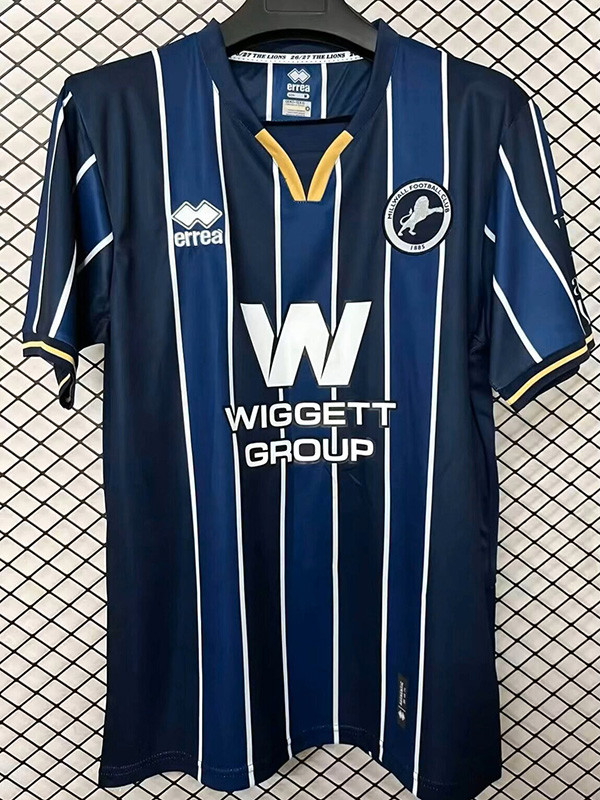 26/27 Millwall Home Fans Soccer Jersey