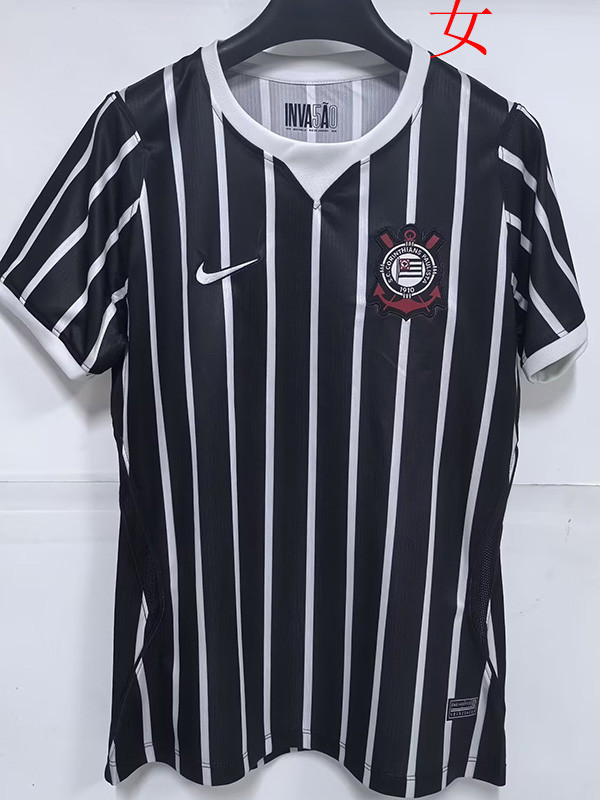 26/27 Corinthians Away Women Soccer Jersey#女