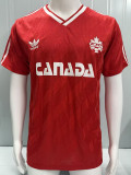 1986 Canada Home Retro Soccer Jersey