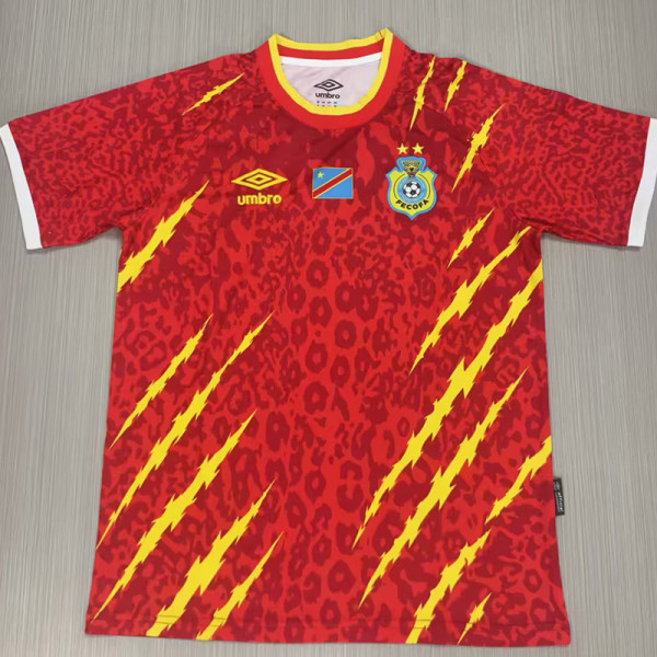 26/27 Congo Special Edition Red Fans Soccer Jersey