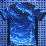25/26 PSG Colorful Cloud Blue Edition Fans Soccer Jersey
