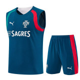 26/27 Portugal Lake Blue Tank top and shorts suit
