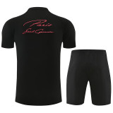 26/27 PSG Black Training Short Suit (With stars带星)