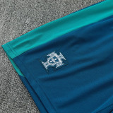 26/27 Portugal Lake Blue Training Short Suit(胸前广告)