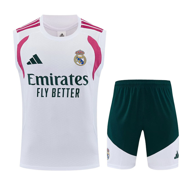26/27 RMA White Tank top and shorts suit