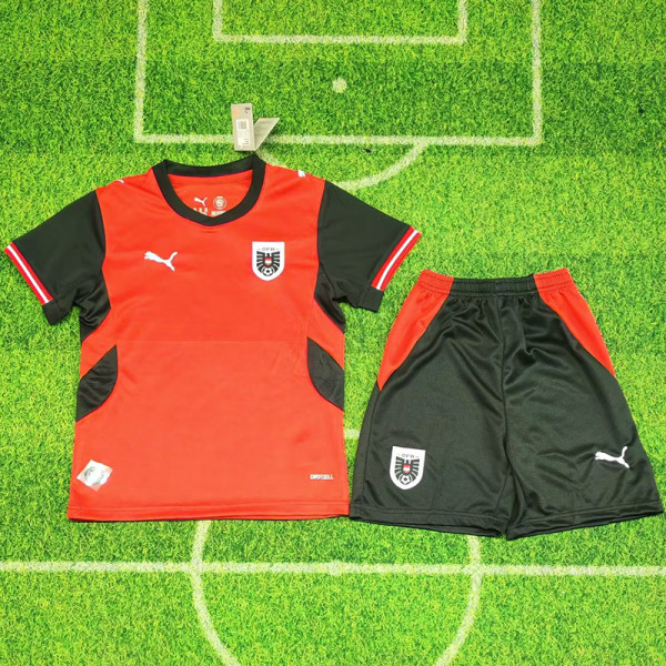 26/27 Austria Ｈome Kids Soccer Jersey