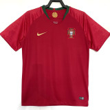 2018 Portugal Home Retro Soccer Jersey