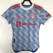 21/22 Man Utd Away Player Version Retro Soccer Jersey(球员版)
