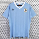 1986 Uruguay Home Retro Soccer Jersey