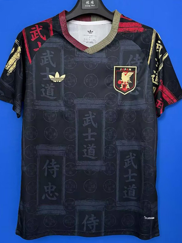 26/27Japan Bushido Black Fans Soccer Jersey
