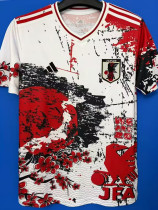 26/27Japan Red &White Plum Blossom Moon Fans Soccer Jersey