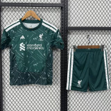 26/27 LIV Goalkeeper Green Kids Soccer Jersey