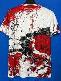 26/27Japan Red &White Plum Blossom Moon Fans Soccer Jersey