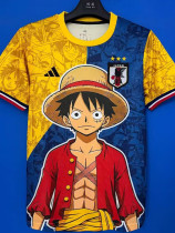 26/27Japan Yellow Red Shirt Road Flying Fans Soccer Jersey
