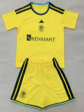 26/27 Nashville SC  Home Kids Soccer Jersey