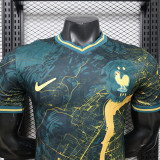 26/27 France World Cup Commemorative Edition Green Player Version Soccer Jersey