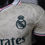 26/27 RMA Beige Leisure Edition Player Version Soccer Jersey