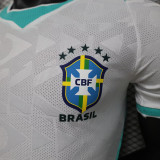 26/27 Brazi World Cup Commemorative Edition White Player Version Soccer Jersey