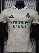 26/27 RMA Beige Leisure Edition Player Version Soccer Jersey