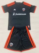 26/27 D.C.United Black Kids Soccer Jersey