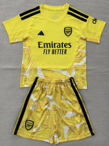26/27 ARS Goalkeeper Yellow Kids Soccer Jersey