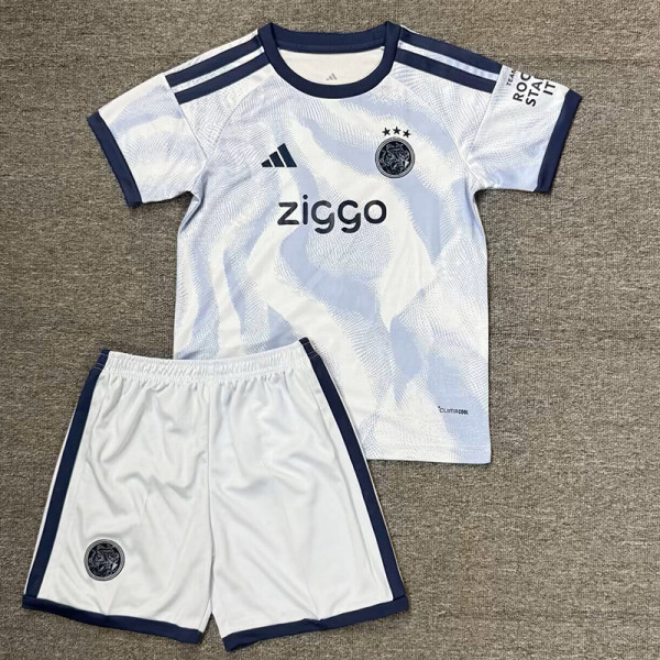 26/27 Ajax Away Kids Soccer Jersey
