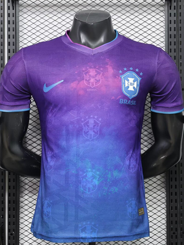 26/27 Brazi Special Edition Purple Player Version Soccer Jersey