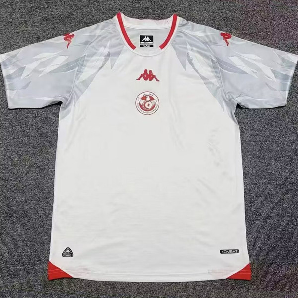 26/27 Tunisia Home Fans Soccer Jersey
