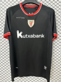 26/27 Bilbao Black Fans Soccer Jersey